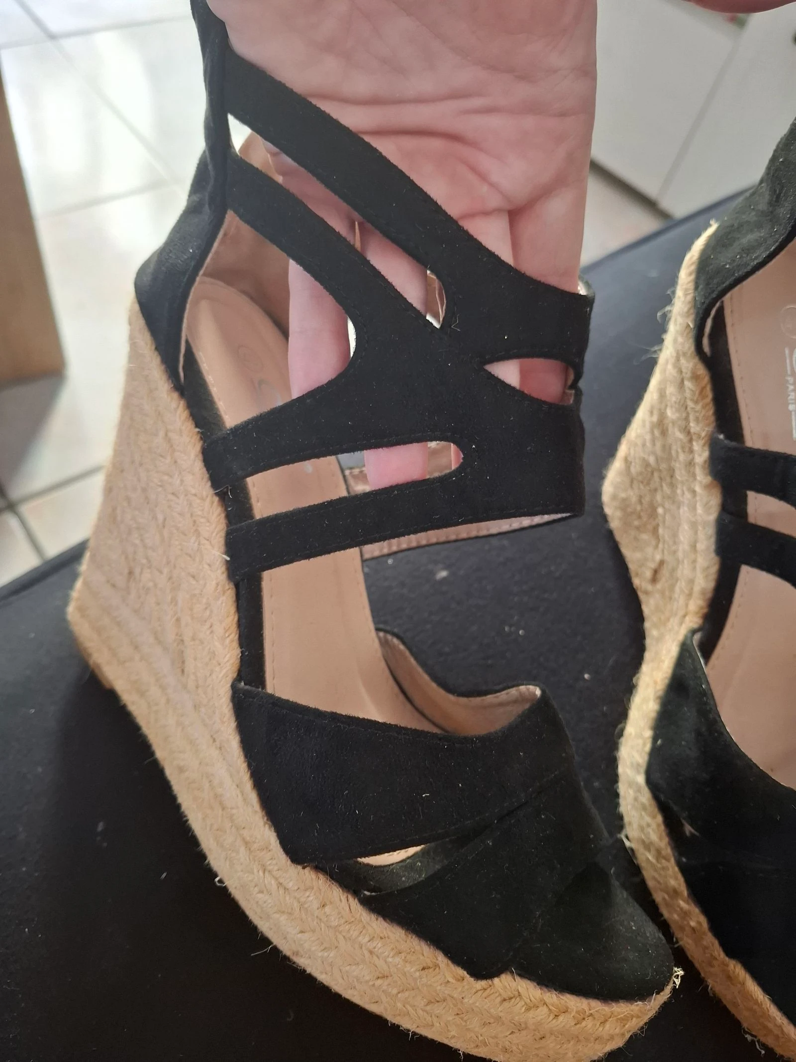 Chaussure femme talon compensé 40 – photo 5